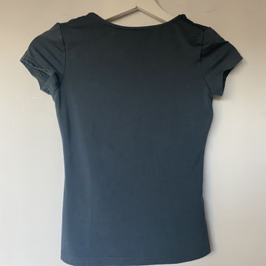 Blue Blackless Weekday Top
