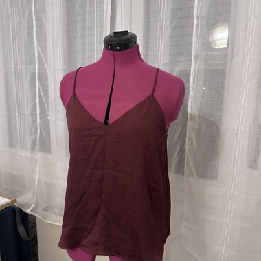 Top da sera bordeaux