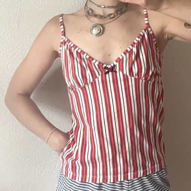 Cute striped summer top