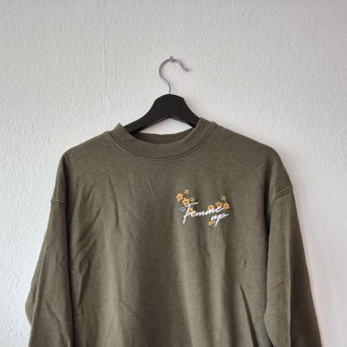 Pull léger kaki