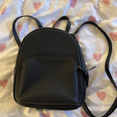 Petit sac à dos mini noir