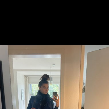 Blaue Veste