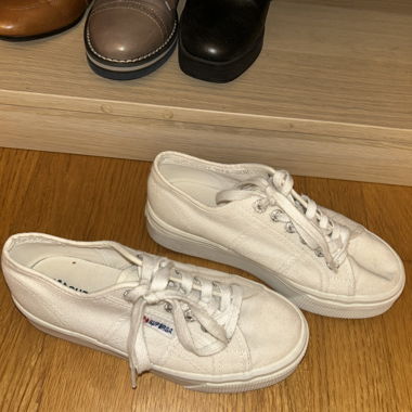 White Superga Sneakers