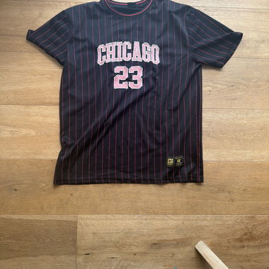 Black Chicago T‑Shirt with No. 23