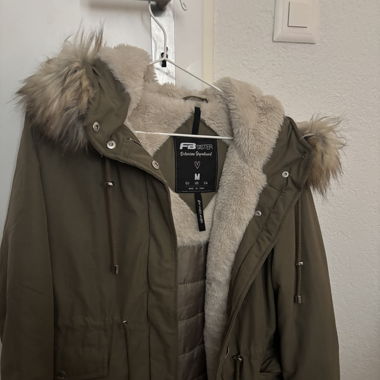 Winterjacke grün
