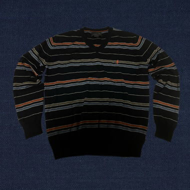 Marlboro Classics striped knitted sweater