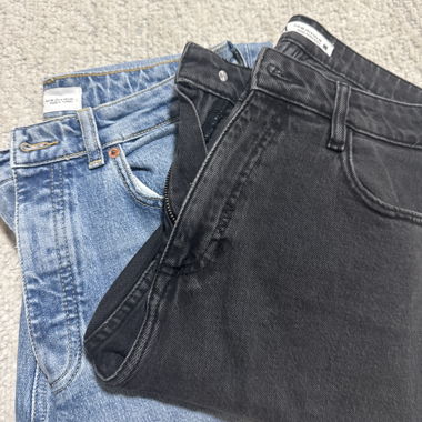 Lot of Zara jeans
