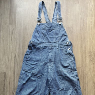 Campus Jeans Latzhose gestreift Gr. 164