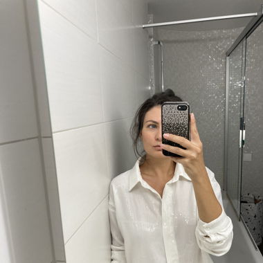 Chemise sequins paillettes
