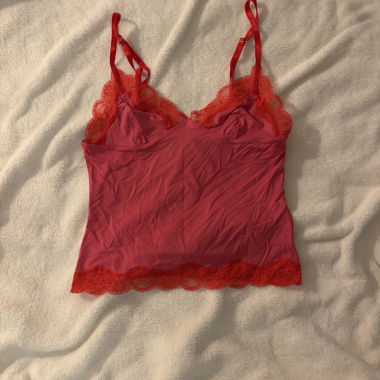Red Lace Top