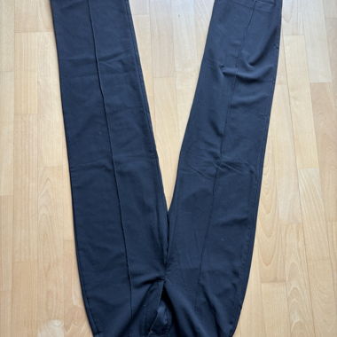 Black Fabric Pants