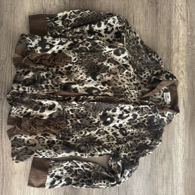 Hiltield Leopard Print Blouse