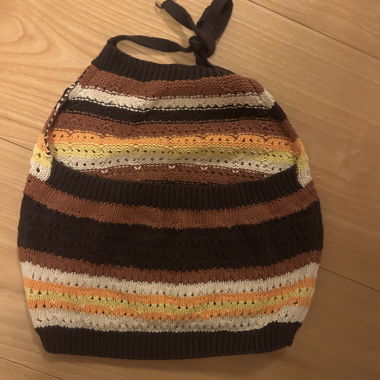 Crocheted Neckholder Top