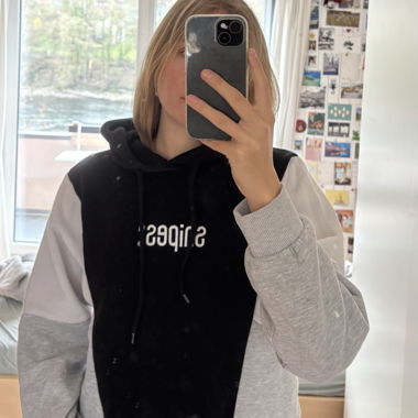 Snipes Hoodie black/grey S