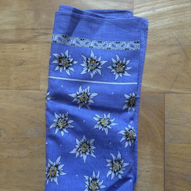 Purple/lilac vintage scarf