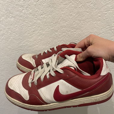 Nike Sneaker rot/weiss