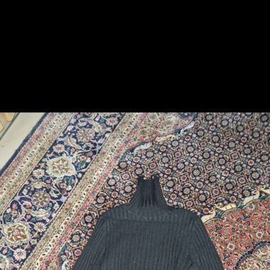 Cropped turtleneck