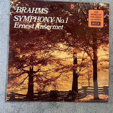 Vinile Brahms Symphony No. 1