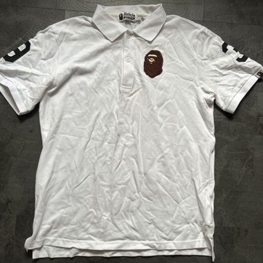 Polo Blanc BAPE