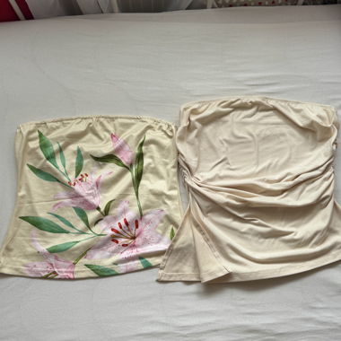 Two sleeveless tops