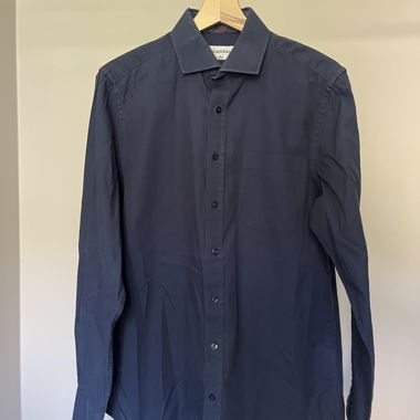 Camicia blu navy CANDA