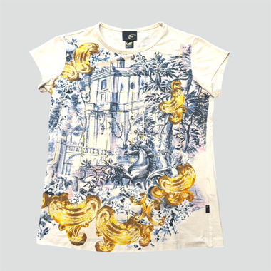 Cavalli vintage painted t-shirt