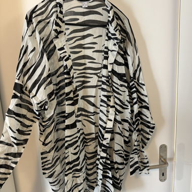 Blusa lunga Primark stampa zebra XL