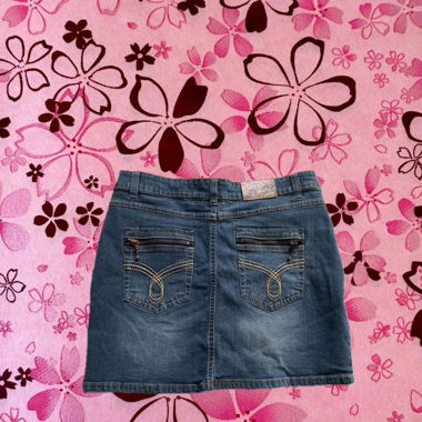 Jeansrock Boho 2000er