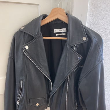 Lederjacke von Mango (Bomberjacke Style)