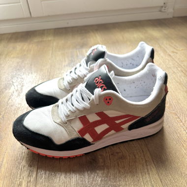 Asics Gelsaga rot/schwarz/weiss