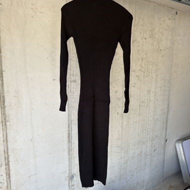 Black Ribbed Jumpsuit