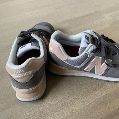 New Balance Schuhe grau/rosa