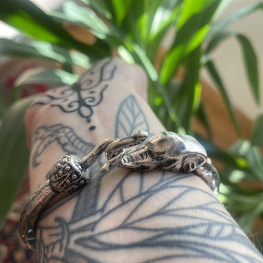 Bohoo arm cuff silver (Modeschmuck) 