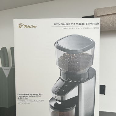 Tchibo Coffee Grinder with Scales