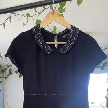 Robe moulante noire King Louie