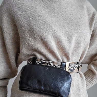 Claudio Ferrici Echtleder Clutch