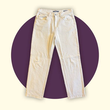 JADED LONDON SKATE FIT BEIGE JEANS