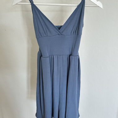 Blue Strap Jumpsuit