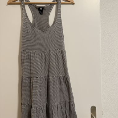 H&M Striped Slip Dress