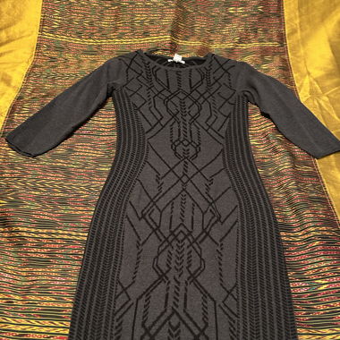 Long dress mixed wool new