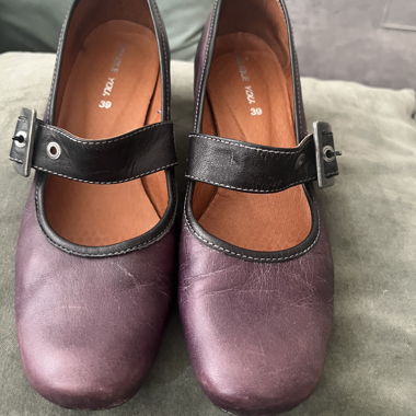 Mary Janes lilas au look vintage, taille 39