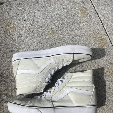 Vans SK8 hellgrün mit Elastschuhbändel