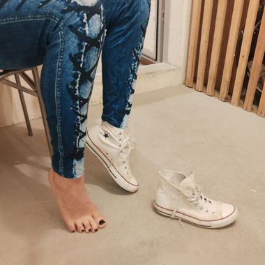 Converse high Chucks Sehr getragen gr.40/41