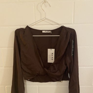 Bluse braun