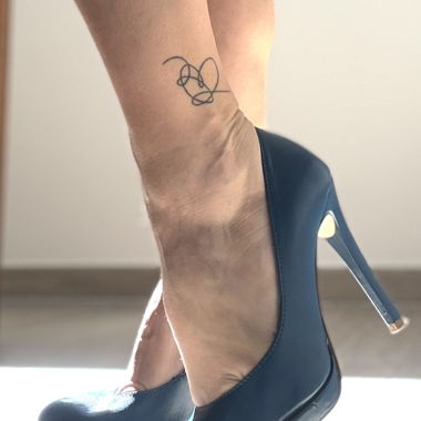 Escarpins bleus Bata
