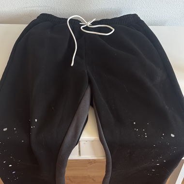 Black Speckled Pants