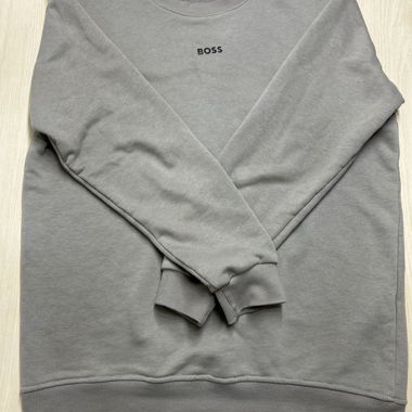 Grauer BOSS Sweatshirt Pullover