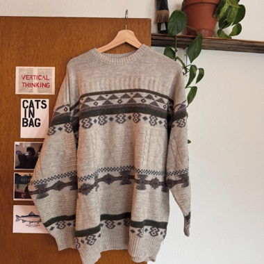 San Giotto Strickpullover mit Muster