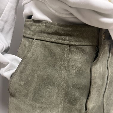 Mini jupe en daim taille S/M