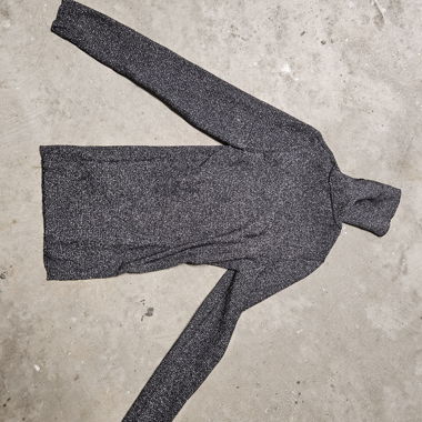 Maglione a Collo Alto Grigio